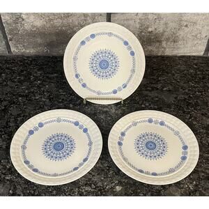 (3) Granada Pontesa Ironstone The Castillian Collection Bread Plates Spain
